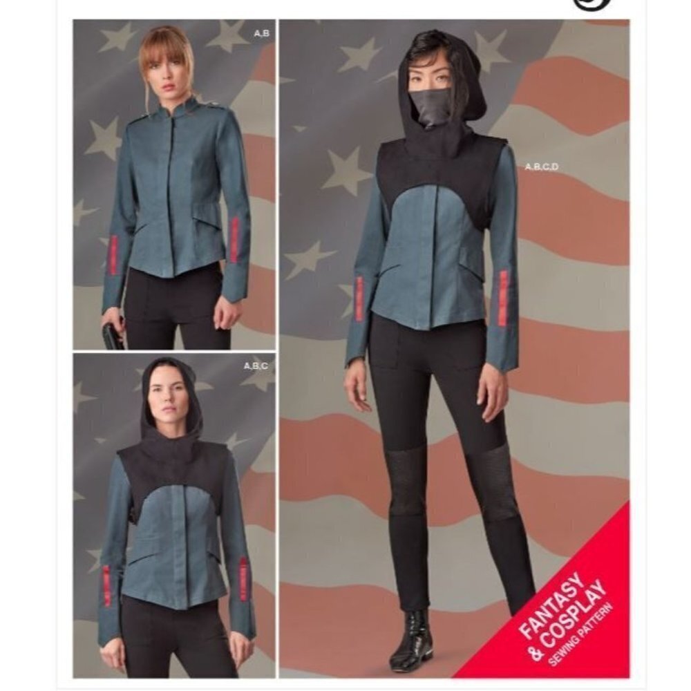 Simplicity Sewing Pattern 9249 Cosplay‎ Misses 14-22 Multicolor Tactical Costume